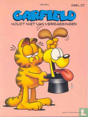 Garfield houdt niet van verrassingen - Afbeelding 1