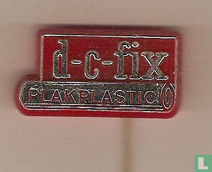 D-c-fix Plakplastic [zilver op rood]