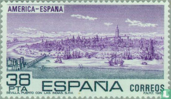 Verbindungen zwischen Amerika und Spanien