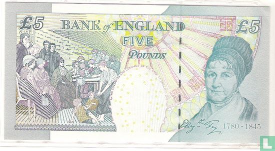 Verenigd Koninkrijk 5 pond (A.Bailey) - Afbeelding 2