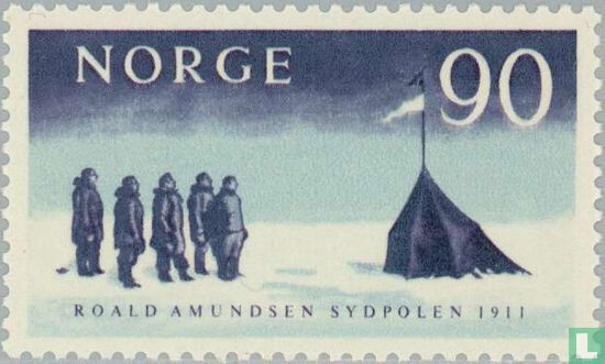 Admundsen on the South Pole