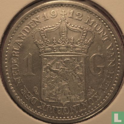 Niederlande 1 Gulden 1912 - Bild 1