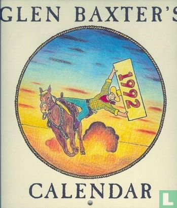 Glen Baxter's 1992 Calendar - Image 1