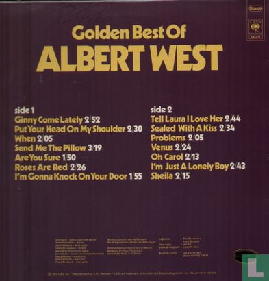 Golden best of Albert West - Bild 2