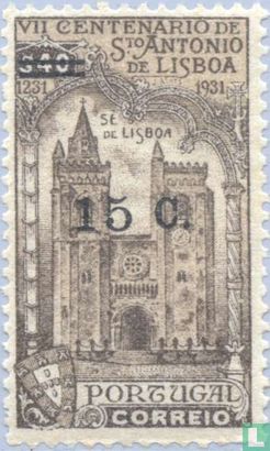 Cathedral with overprint