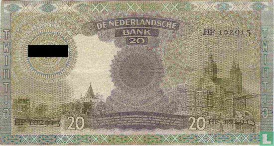 20 Gulden Niederlande Ersatz - Bild 2
