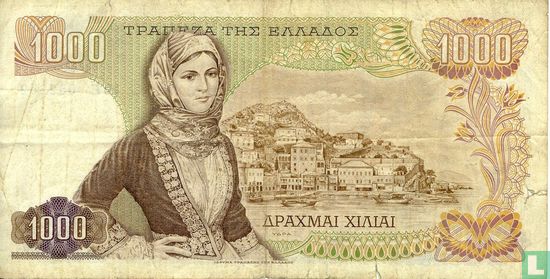 Greece 1000 Drachmas  - Image 1