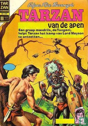 Een groep mandrils, de Tongani, helpt Tarzan het kamp van Lord Mayson te ontzetten... - Image 1