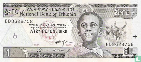 Ethiopië 1 Birr  - Afbeelding 1