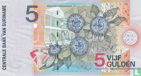 Suriname 5 Gulden  - Bild 2