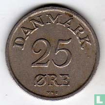 Dänemark 25 Øre 1953 - Bild 2
