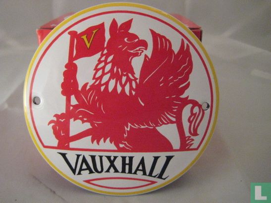 Emaille Reklamebord : Vauxhall