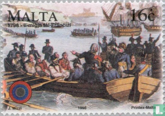 Napoleon verovert Malta in 1798