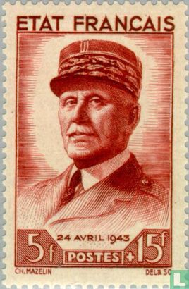 Marschall Pétain 87 Jahre