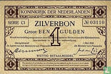 1 gulden Nederland (PL2.a2) - Afbeelding 1