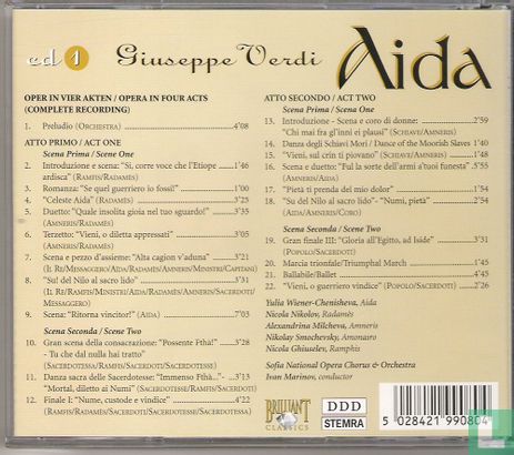 Aida - Giuseppe Verdi CD 1 - Afbeelding 2