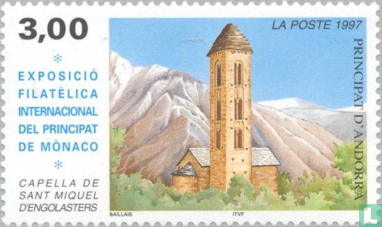 Postzegeltentoonstelling Monaco