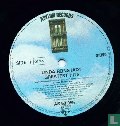 Linda Ronstadt Greatest Hits - Image 3