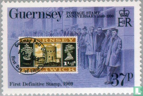 150 years Anniversary Stamp
