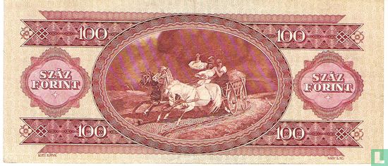 Hongrie 100 Forint 1984 - Image 2