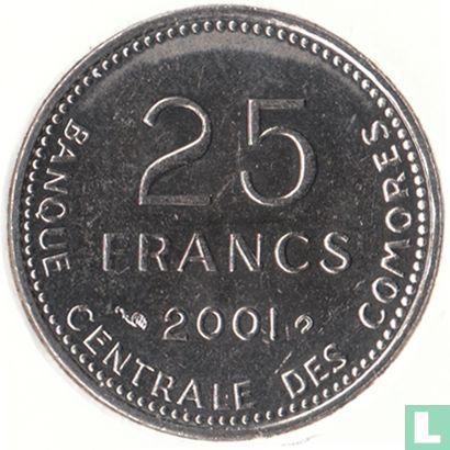 Comoren 25 francs 2001 "FAO" - Afbeelding 1