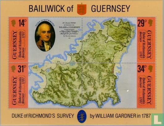 Guernsey Map 200 years
