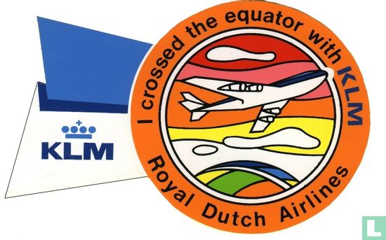 KLM - I crossed the equator