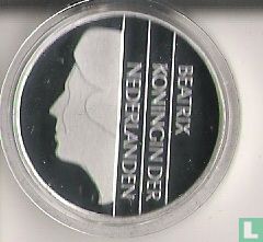 Netherlands 1 gulden 2001 (PROOFLIKE - silver) - Image 2