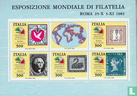 Exposition de timbres ITALIA '85