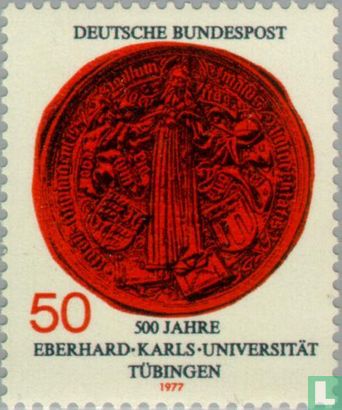 Universiteit Tübingen 1477-1977
