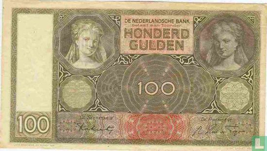 100 gulden Nederland (PL97.d2.a) - Afbeelding 1