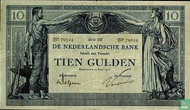 10 Gulden 1904  - Afbeelding 1