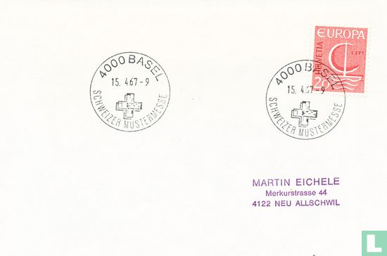 Basel - Schweiser mustermesse Basel 1967