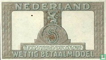 Nederland 5 Gulden (PL21.a1) - Afbeelding 2