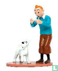 Tintin et la carte de visite de Rackam - Image 1