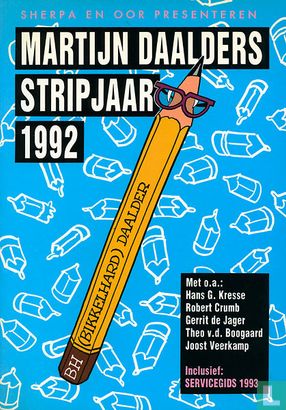 Martijn Daalders stripjaar 1992 - Afbeelding 1