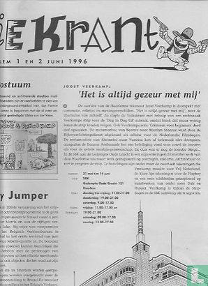 Stripdagen Haarlem 1 en 2 juni 1996 - Bild 1