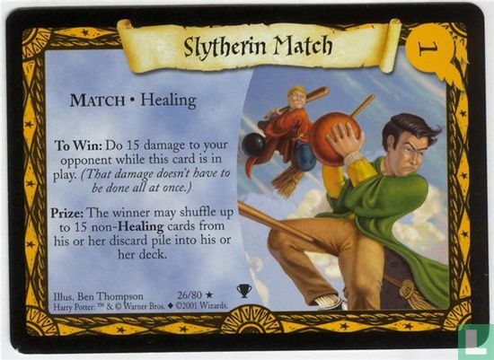 Slytherin Match - Afbeelding 1