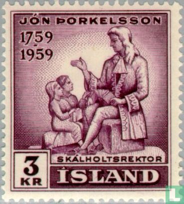 200e anniversaire de la mort de Jón Thorkelsson