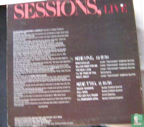 Sessions, Live  - Bild 2