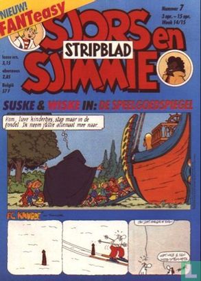 Sjors en Sjimmie stripblad 7 - Image 1