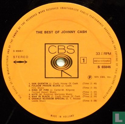 The Best of Johnny Cash - Afbeelding 3
