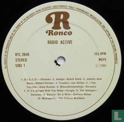 Radio active - 20 electric hits - Image 3