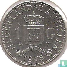 Antilles néerlandaises 1 gulden 1978 - Image 1