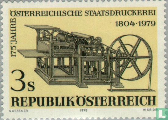 175 ans d'imprimerie nationale autrichienne