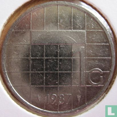 Netherlands 1 gulden 1987 - Image 1