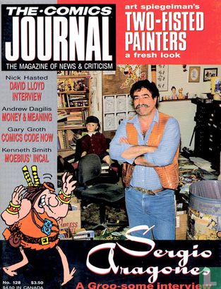 The Comics Journal 128 - Afbeelding 1