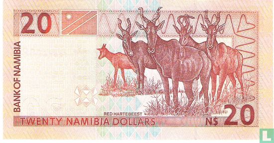 Namibia 20 Namibia Dollars  - Bild 2