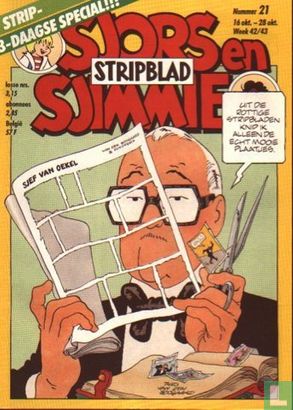Sjors en Sjimmie stripblad 21 - Image 1