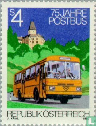 Postbusverkehr 75 Jahre